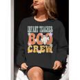 Infant Teacher Boo Crew Ghost Groovy Halloween For Women Women Crewneck Sweatshirt, Groovy Teacher Sweatshirts, funny gift Infant Teacher Boo Crew Ghost Groovy Halloween For Women Women Crewneck Sweatshirt, Groovy Teacher Sweatshirts, funny gift