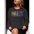 Infant Teacher Daycare Provider Childcare Teacher Women Crewneck Sweatshirt, funny gift Infant Teacher Daycare Provider Childcare Teacher Women Crewneck Sweatshirt, funny gift