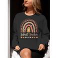 Infant Teacher Leopard Boho Rainbow Appreciation Women Crewneck Sweatshirt, funny gift Infant Teacher Leopard Boho Rainbow Appreciation Women Crewneck Sweatshirt, funny gift