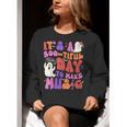 It's a Bootiful Day To Make Music Halloween Music Teacher Women Crewneck Sweatshirt, funny gift