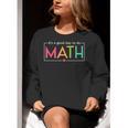 Its A Good Day To Do Math Test Day Testing Math Teachers Kid Women Crewneck Sweatshirt, funny gift Its A Good Day To Do Math Test Day Testing Math Teachers Kid Women Crewneck Sweatshirt, funny gift
