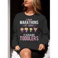 Just Kidding I Chase Toddlers Daycare Provider Nanny Teacher Women Crewneck Sweatshirt, funny gift Just Kidding I Chase Toddlers Daycare Provider Nanny Teacher Women Crewneck Sweatshirt, funny gift