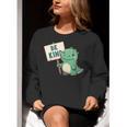 Be Kind Teacher Anti-Bullying Dino Kindness Women Men Boys Women Crewneck Sweatshirt, funny gift