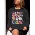 Kinder Boo Crew Kindergarten Teacher Student Halloween Women Crewneck Sweatshirt, funny gift Kinder Boo Crew Kindergarten Teacher Student Halloween Women Crewneck Sweatshirt, funny gift