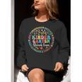 Kindergarten Dream Team Back To School Teacher Flower For Men Women Girls Kids Women Crewneck Sweatshirt, funny gift Kindergarten Dream Team Back To School Teacher Flower For Men Women Girls Kids Women Crewneck Sweatshirt, funny gift