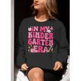 In My Kindergarten Era Girl Back To School Kinder Teacher Women Crewneck Sweatshirt, funny gift In My Kindergarten Era Girl Back To School Kinder Teacher Women Crewneck Sweatshirt, funny gift