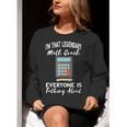 Legendary Math Coach Mathematics Calculator Math Teacher Women Crewneck Sweatshirt, funny gift Legendary Math Coach Mathematics Calculator Math Teacher Women Crewneck Sweatshirt, funny gift