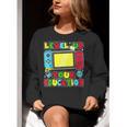Level Up Your Education Gaming Inspired Teacher Gamers Women Crewneck Sweatshirt, funny gift Level Up Your Education Gaming Inspired Teacher Gamers Women Crewneck Sweatshirt, funny gift