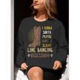 Line Dancing Choreographed Group Dancer Dance Teacher Women Crewneck Sweatshirt, funny gift