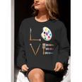 Love Art For Artist Art Teacher Women Crewneck Sweatshirt, funny gift Love Art For Artist Art Teacher Women Crewneck Sweatshirt, funny gift