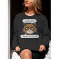 I Love Math It Makes People Cry Math Teacher Women Crewneck Sweatshirt, funny gift I Love Math It Makes People Cry Math Teacher Women Crewneck Sweatshirt, funny gift