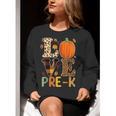 Love Pre-k Teacher Shirts Autumn Fall Pumpkin Fall Leopard Women Crewneck Sweatshirt, funny gift Love Pre-k Teacher Shirts Autumn Fall Pumpkin Fall Leopard Women Crewneck Sweatshirt, funny gift