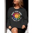 Make Your Mark For a International Dot Day Teacher Dot Lover Women Crewneck Sweatshirt, funny gift