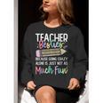 Matching Teachers Last Day Of School Teacher Besties Women Crewneck Sweatshirt, funny gift