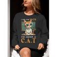 I Did The Math The Answer Is Cats Math Cat Teacher Women Crewneck Sweatshirt, funny gift I Did The Math The Answer Is Cats Math Cat Teacher Women Crewneck Sweatshirt, funny gift