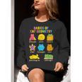 Math Cat Geometry Back To School Mathematics Teacher Women Crewneck Sweatshirt, funny gift Math Cat Geometry Back To School Mathematics Teacher Women Crewneck Sweatshirt, funny gift