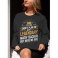 Math Teacher For Algebra Lovers Mathematics Women Crewneck Sweatshirt, funny gift
