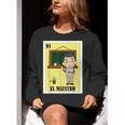 Mexican For Teachers El Maestro Women Crewneck Sweatshirt, funny gift Mexican For Teachers El Maestro Women Crewneck Sweatshirt, funny gift