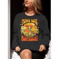 Montessori School Montessori Teacher Peace Love Montessori For Men Women Women Crewneck Sweatshirt, funny gift
