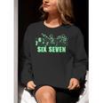 Musical 67 Music Meme Slang Six Seven Music Teacher Women Crewneck Sweatshirt, funny gift Musical 67 Music Meme Slang Six Seven Music Teacher Women Crewneck Sweatshirt, funny gift