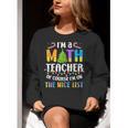On The Nice List Christmas Math Teacher Women Men Women Crewneck Sweatshirt, funny gift On The Nice List Christmas Math Teacher Women Men Women Crewneck Sweatshirt, funny gift