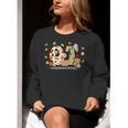 Occupational Therapy Fall Autumn Pumpkin Flower OTA Teacher Women Crewneck Sweatshirt, funny gift Occupational Therapy Fall Autumn Pumpkin Flower OTA Teacher Women Crewneck Sweatshirt, funny gift