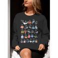 Ocean Animals Alphabet Cute Sea Life ABC Marine Kids Teacher Women Crewneck Sweatshirt, funny gift Ocean Animals Alphabet Cute Sea Life ABC Marine Kids Teacher Women Crewneck Sweatshirt, funny gift