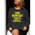 One Hundred Days Later 100th Day Of School Teacher Student Women Crewneck Sweatshirt, funny gift One Hundred Days Later 100th Day Of School Teacher Student Women Crewneck Sweatshirt, funny gift