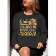One Thankful Substitute Teacher Turkey Leopard Thanksgiving For Men Women Women Crewneck Sweatshirt, funny gift One Thankful Substitute Teacher Turkey Leopard Thanksgiving For Men Women Women Crewneck Sweatshirt, funny gift