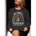 One Thankful Teacher Hispanic Heritage Month Countries Flags Women Crewneck Sweatshirt, funny gift One Thankful Teacher Hispanic Heritage Month Countries Flags Women Crewneck Sweatshirt, funny gift