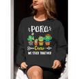 PARA Crew School Cactus Team PARA Teacher Squad For Men Women Kids Women Crewneck Sweatshirt, funny gift