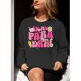 In My Para Era Teacher Back To School First Day Of School Women Crewneck Sweatshirt, funny gift