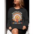 Paraprofessional Para Life Sun Flower Teacher Back To School Women Crewneck Sweatshirt, funny gift Paraprofessional Para Life Sun Flower Teacher Back To School Women Crewneck Sweatshirt, funny gift