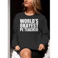 PE Teacher Women Crewneck Sweatshirt, Pe Teacher Sweatshirts, funny gift PE Teacher Women Crewneck Sweatshirt, Pe Teacher Sweatshirts, funny gift