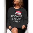 PEMDAS Math Teacher Halloween Costume Women Crewneck Sweatshirt, funny gift
