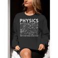 Physicist Science Teacher Physics Women Crewneck Sweatshirt, Science Teacher Sweatshirts, funny gift