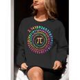 Pi Day Math Teacher Tie Dye Spiral Pi 314 Pi Day Women Crewneck Sweatshirt, funny gift Pi Day Math Teacher Tie Dye Spiral Pi 314 Pi Day Women Crewneck Sweatshirt, funny gift