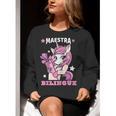 Pink Unicorn Spanish Teacher Regalos Para Bilingue Teacher Women Crewneck Sweatshirt, funny gift