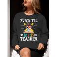 Pirate Math Teacher Skull Pirate Halloween Costume Women Crewneck Sweatshirt, funny gift Pirate Math Teacher Skull Pirate Halloween Costume Women Crewneck Sweatshirt, funny gift