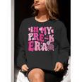 In My Pre-K Era Teachers Women Back To School Kids Girls Women Crewneck Sweatshirt, funny gift In My Pre-K Era Teachers Women Back To School Kids Girls Women Crewneck Sweatshirt, funny gift