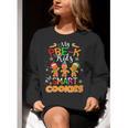 My Pre-K Kids Are Smart Cookies Christmas Teacher Women Crewneck Sweatshirt, funny gift