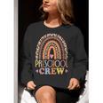 Preschool Crew Cute Leopard Rainbow Back To School Teachers Women Crewneck Sweatshirt, funny gift Preschool Crew Cute Leopard Rainbow Back To School Teachers Women Crewneck Sweatshirt, funny gift