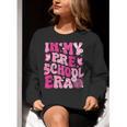 In My Preschool Era Teachers Women Back To School Kids Girls Women Crewneck Sweatshirt, funny gift