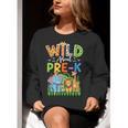 Preschool Teacher Kids Back To School Wild About Pre-K Women Crewneck Sweatshirt, funny gift Preschool Teacher Kids Back To School Wild About Pre-K Women Crewneck Sweatshirt, funny gift