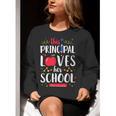 This Principal Loves Her School Teacher Appreciation Women Crewneck Sweatshirt, funny gift This Principal Loves Her School Teacher Appreciation Women Crewneck Sweatshirt, funny gift
