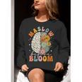 Psychologist Maslow Before Bloom Sped Teacher Classroom Women Crewneck Sweatshirt, funny gift Psychologist Maslow Before Bloom Sped Teacher Classroom Women Crewneck Sweatshirt, funny gift