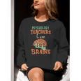 Psychology Teachers Love Brains Halloween For Psychologists Men Women Women Crewneck Sweatshirt, funny gift Psychology Teachers Love Brains Halloween For Psychologists Men Women Women Crewneck Sweatshirt, funny gift