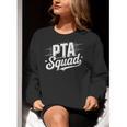 PTA Squad Parent Teacher Association Back To School Teacher Women Crewneck Sweatshirt, funny gift PTA Squad Parent Teacher Association Back To School Teacher Women Crewneck Sweatshirt, funny gift