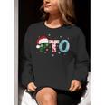 PTO Santa Hat Reindeer Parent Teacher Organization Christmas Women Crewneck Sweatshirt, funny gift PTO Santa Hat Reindeer Parent Teacher Organization Christmas Women Crewneck Sweatshirt, funny gift