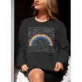 Rainbow Math Equation Teacher Nerd Retro LGBT Gay Pride Flag Women Crewneck Sweatshirt, funny gift Rainbow Math Equation Teacher Nerd Retro LGBT Gay Pride Flag Women Crewneck Sweatshirt, funny gift